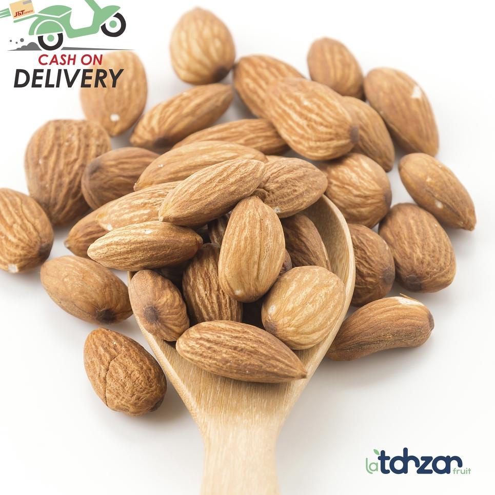 

Diskon promo Roasted Almond Kupas 250 Gram | Kacang Almond Kupas Panggang Premium 95