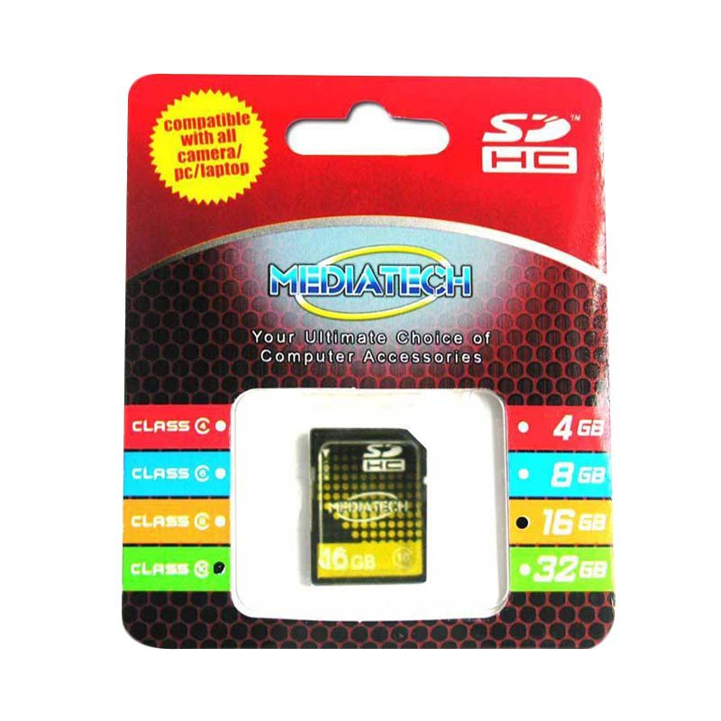 Kartu SD Card SDHC Memory Card [16 GB/Class 10] - 79018