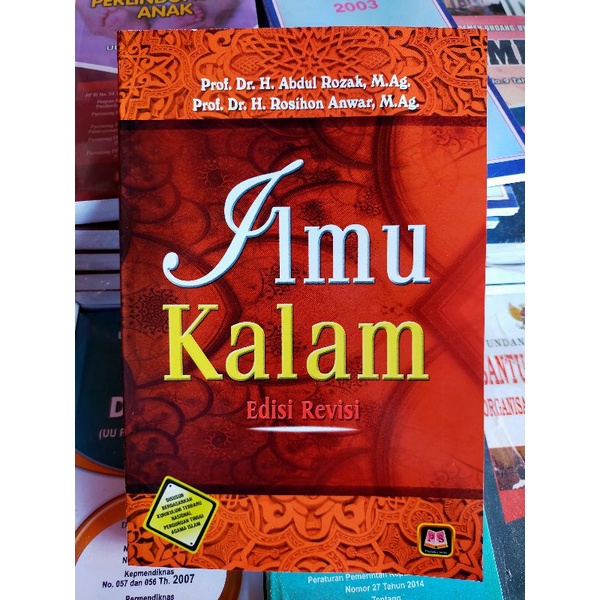 Jual Buku ILMU KALAM Edisi Revisi | Prof. Dr. H. Abdul Rozak, M.Ag ...