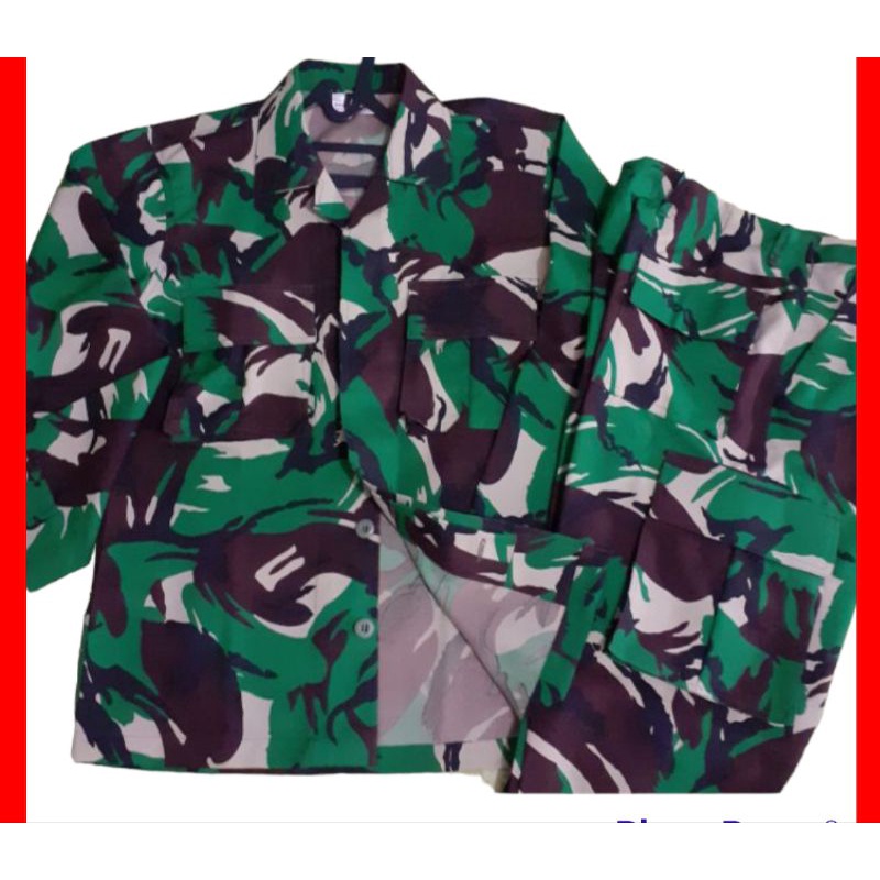 BAJU PDL VELBED WOOL 888 SRITEX PDL TNI