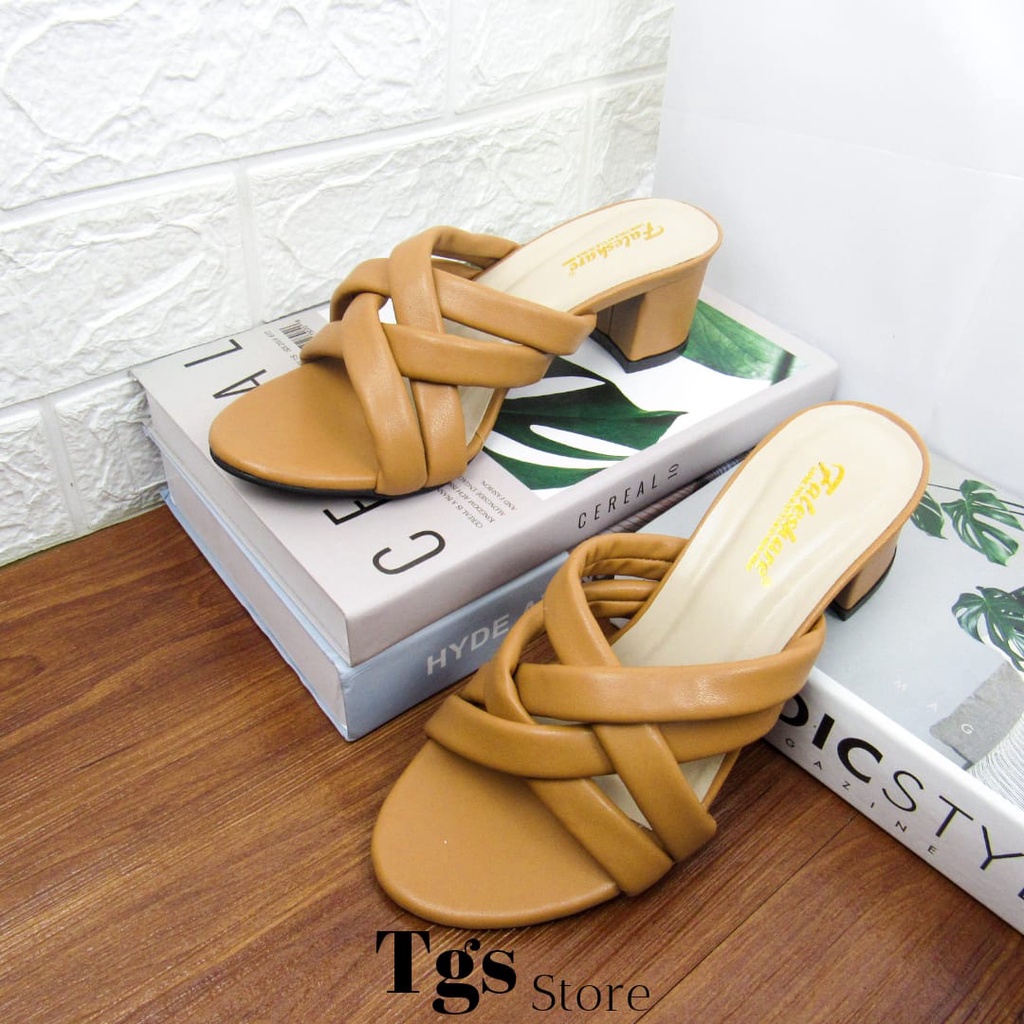 Sandal Wanita Hak Chunky 5cm RD-01