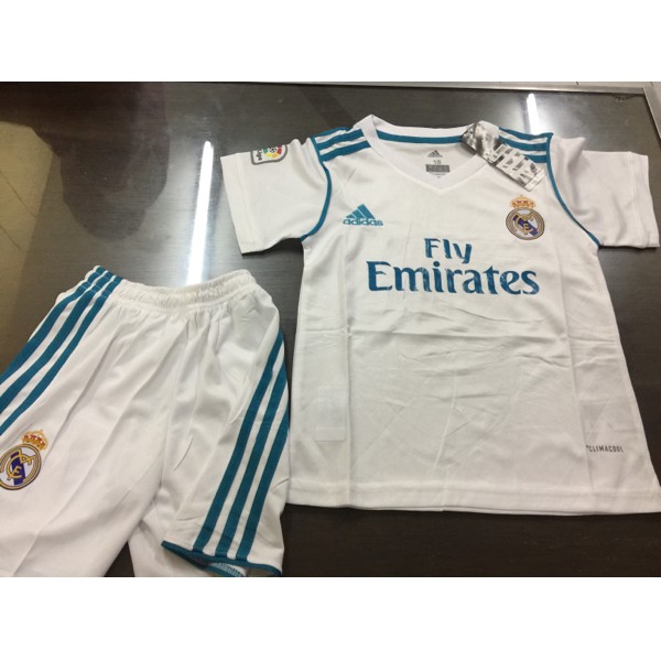 Baju Bola  JERSEY REAL MADRID HOME KIDS / ANAK 2017/2018 GRADE ORI