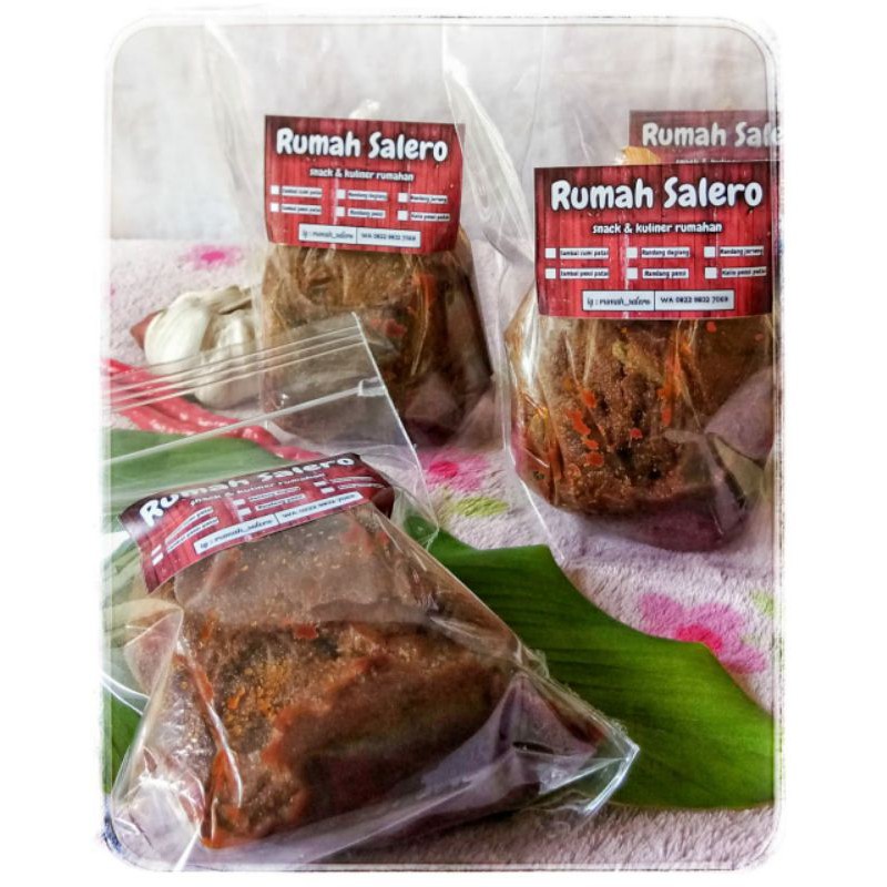 

Rendang Rumah salero (Fresh - Made by order)