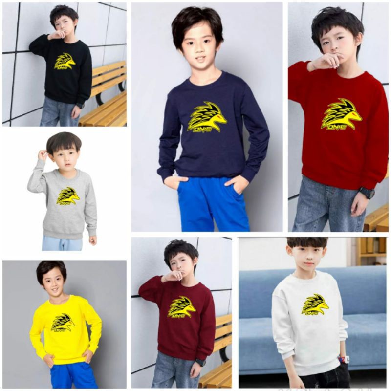 SWEATER ANAK LAKI BAJU ANAK TANGAN PANJANG SWEATER GAME FASHION TRENDY SS-BAJU ANAK ONIC