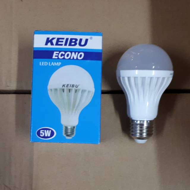 Led Bulb 5 watt, cahaya Biru