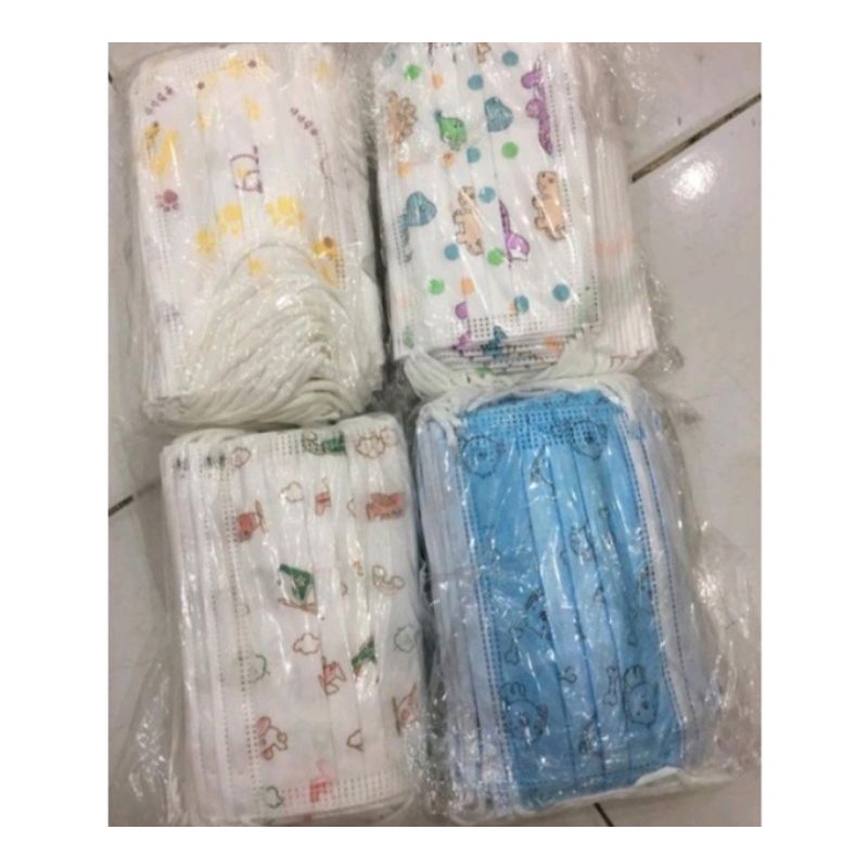 masker anak 3 ply