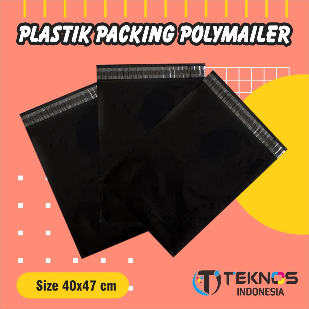 

PLASTIK PACKING OLSHOP POLYMAILER 40X47 BESAR TEBAL MURAH