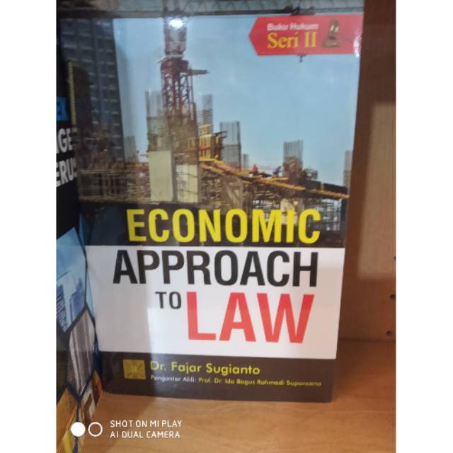 Buku economic approach to law buku seri hukum 2 kedua