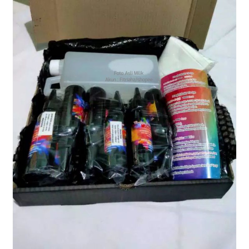 Paket 12 pewarna Tie dye @250ml Hoodie Kaos tie dye pro series katun