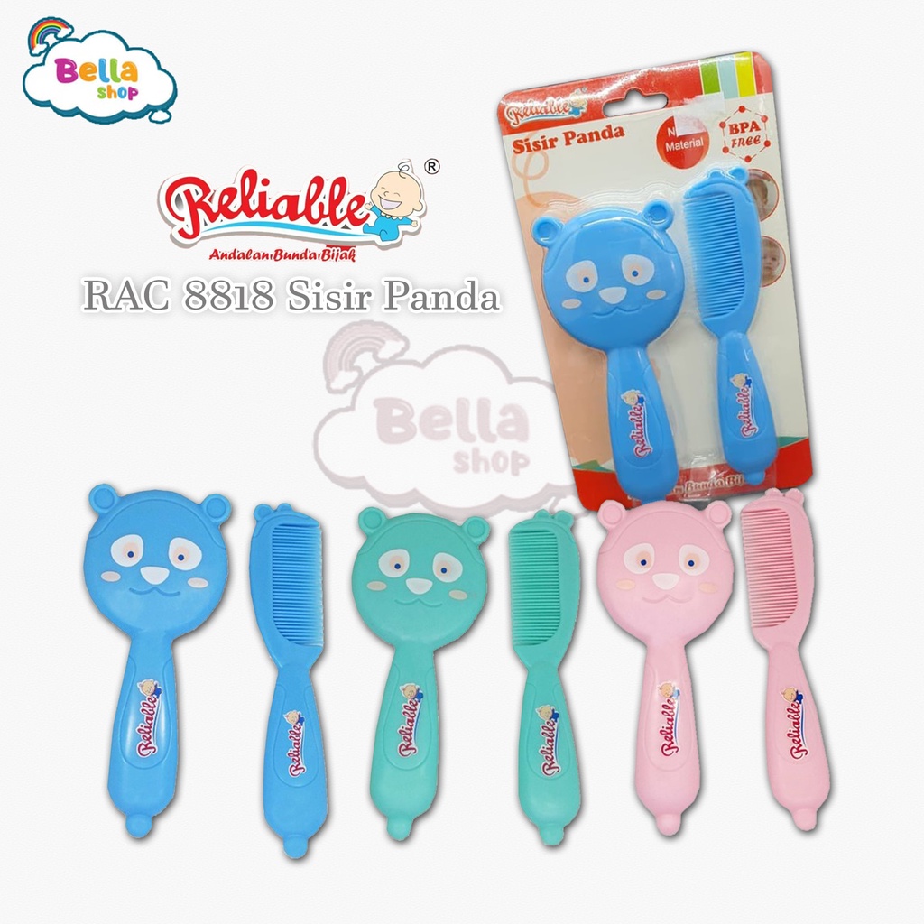 Reliable RAC 8818 Sisir Panda Sisir Lucu Anak-BELLA SHOP