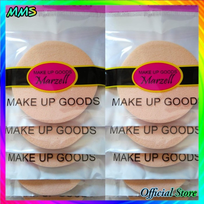 BEST SELLER!! Spons Bedak Marzell / Marzell Powder Puff Sponge Harga Satuan