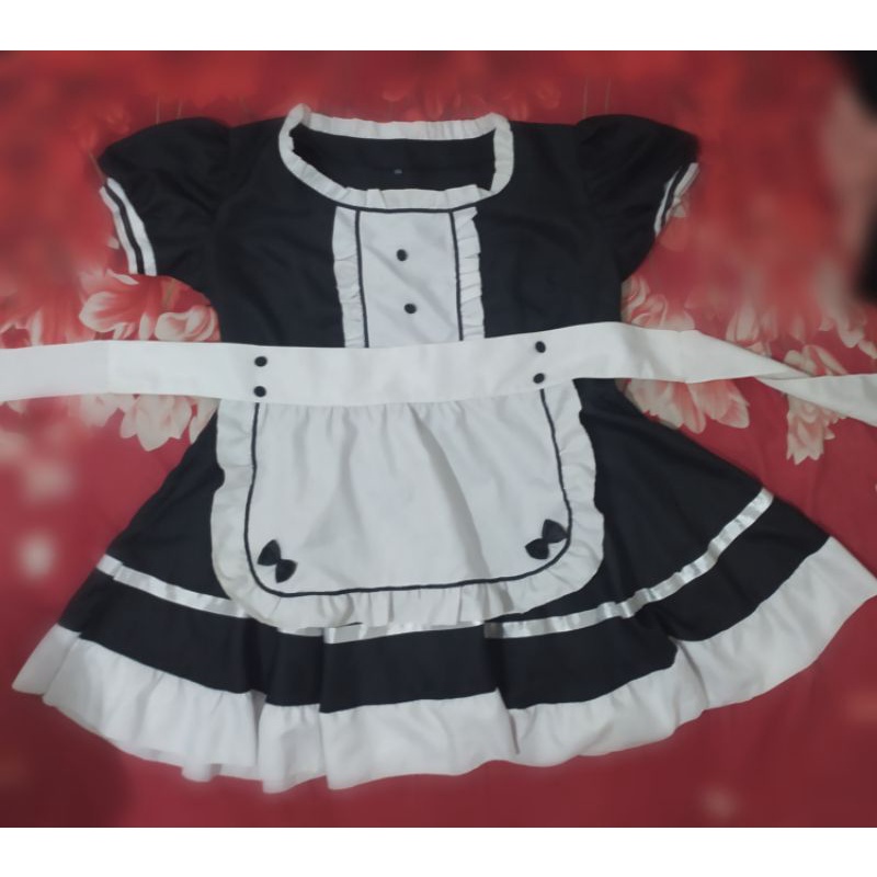 Maid Costume Preloved 3XL