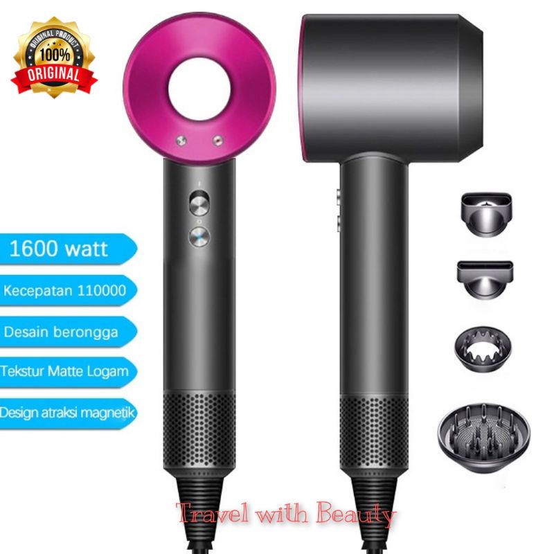 Dyson Supersonic HD08 Pengering Rambut Prussian Blue/Rich Copper