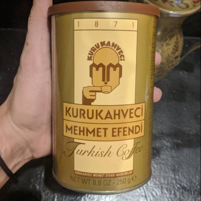 

Kopi Bubuk Turki Kurukahveci Mehmet Efendi 250 Gram