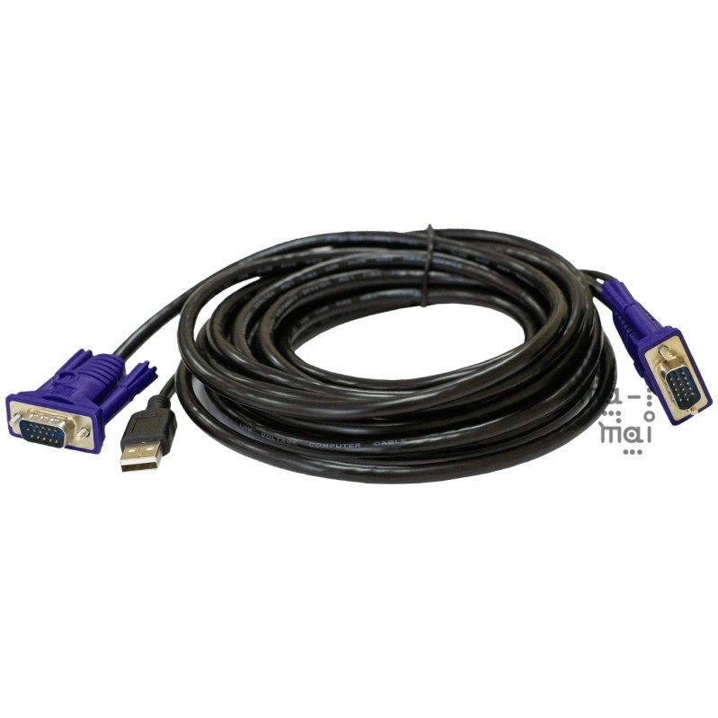 D-Link KVM DKVM-CU5 2 in 1 USB KVM Cable in 5m