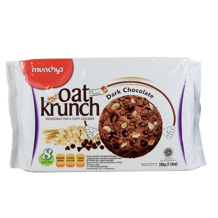 

MUNCHY'S Oat Krunch Dark Chocolate - 208 gr