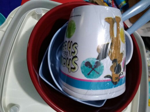 Onyx Cangkir Segi + Tutup / Square Mug + Cover Shaun The Sheep 340 Ml