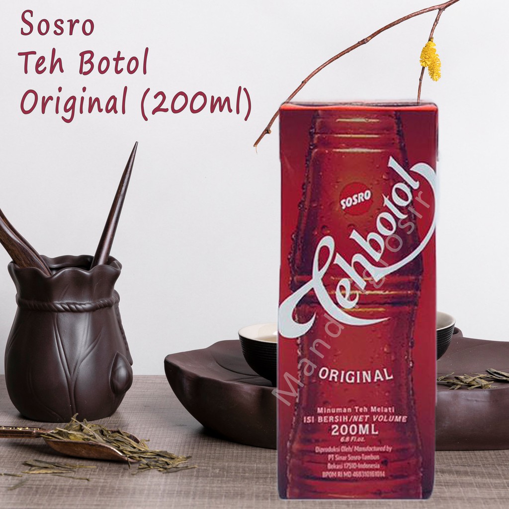 

Minuman Teh melati * Teh botol Sosro * Original * 200ml