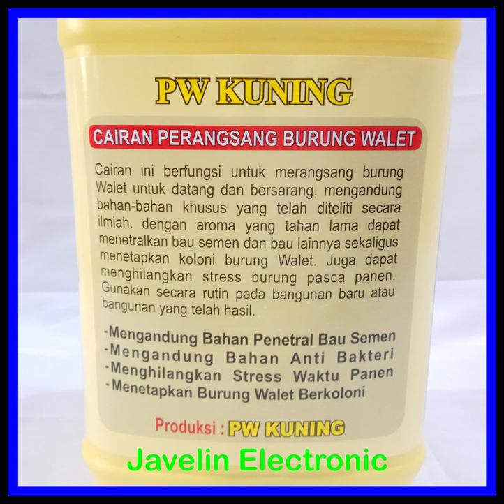 Terbatas - Parfum Walet Pw Kuning / Aroma Parfum Pemikat Walet