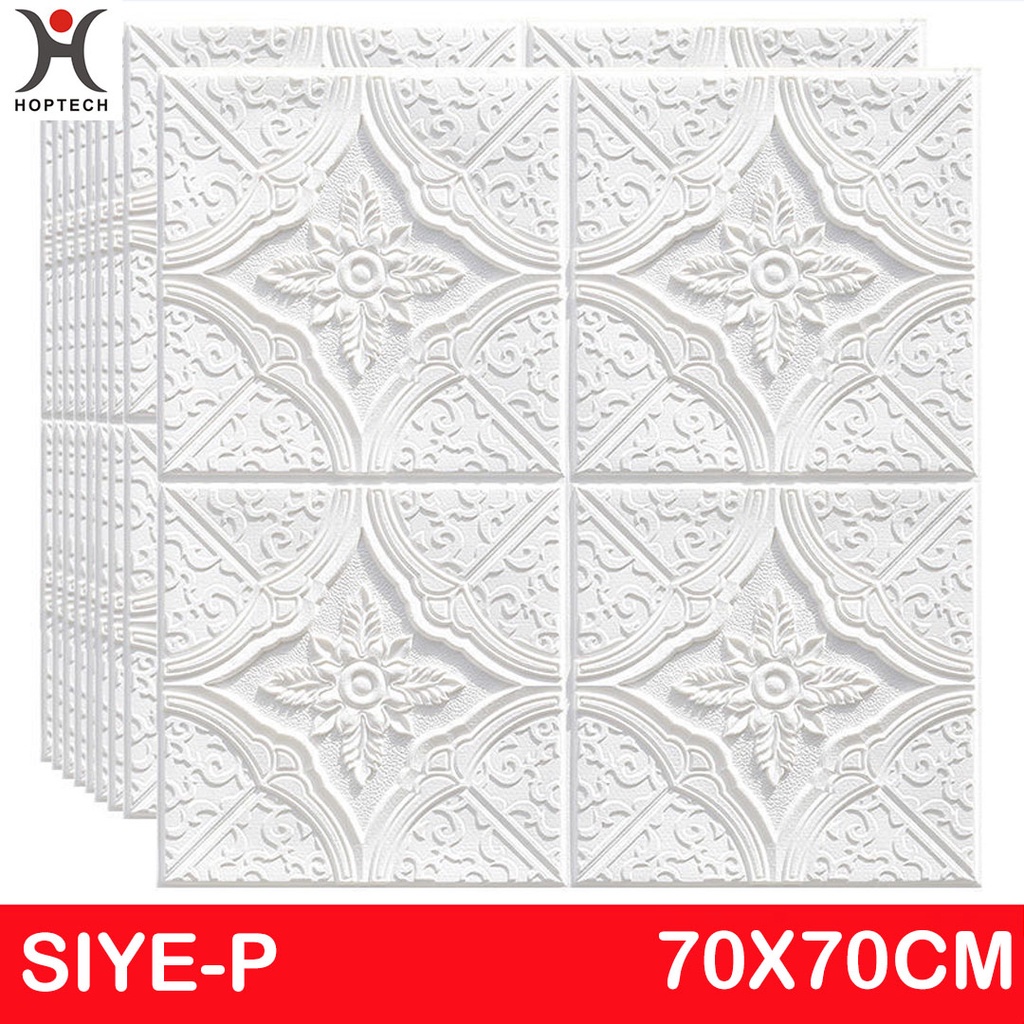 Wallpaper 3D FOAM / Walpaper Dinding 3D Motif Foam Batik More High Quality / Wallfoam Sticker Tembok-SIYE-P