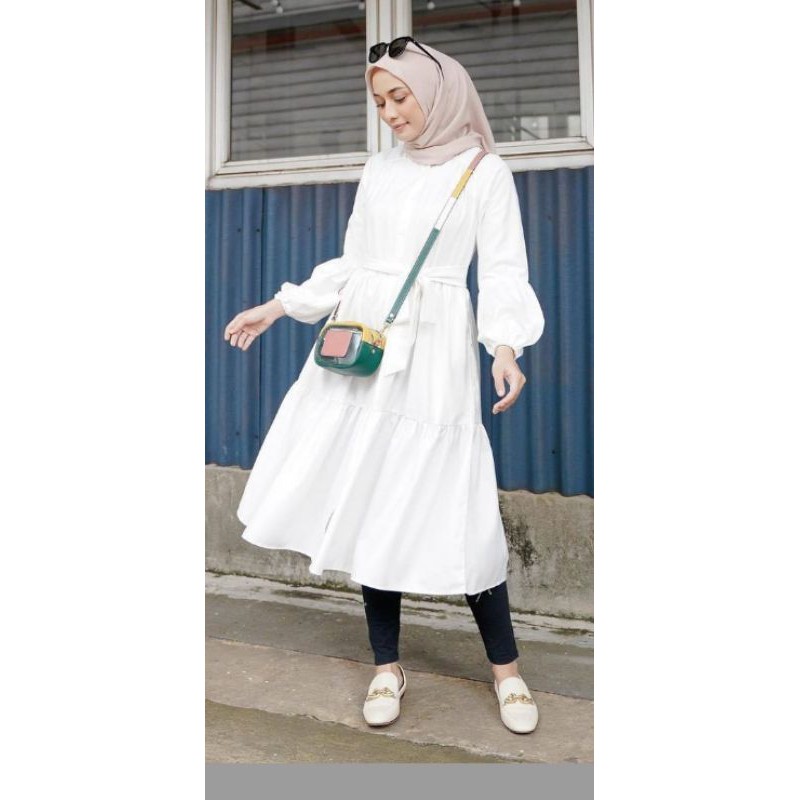 JUMBO tunik 2 susun (PO SAMPI LD 150-160)