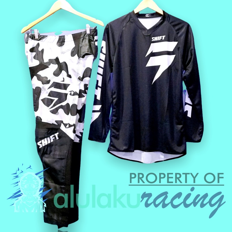 Jersey &amp; Celana Motocross MX Trail Satu Set for Trabas Adventure - 024