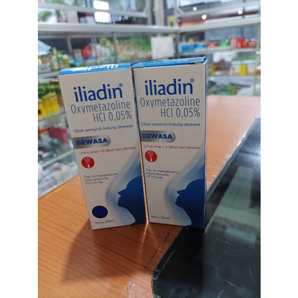 ILIADIN SPRAY 0.05% 10 ML(OBAT SEMPROT HIDUNG DEWASA)