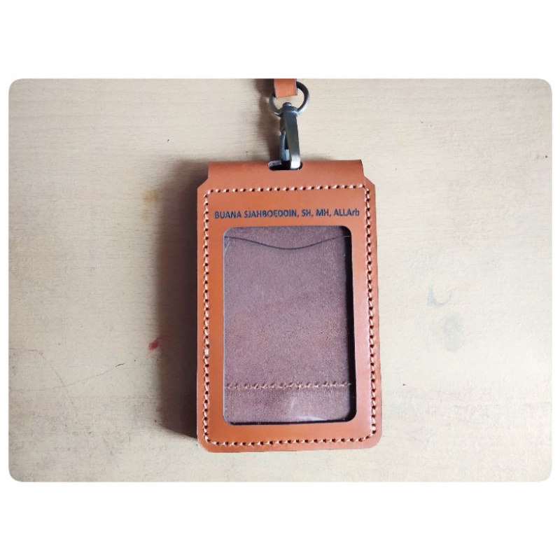 

ID CARD HOLDER KULIT ASLI NAMTAG KULIT ASLI