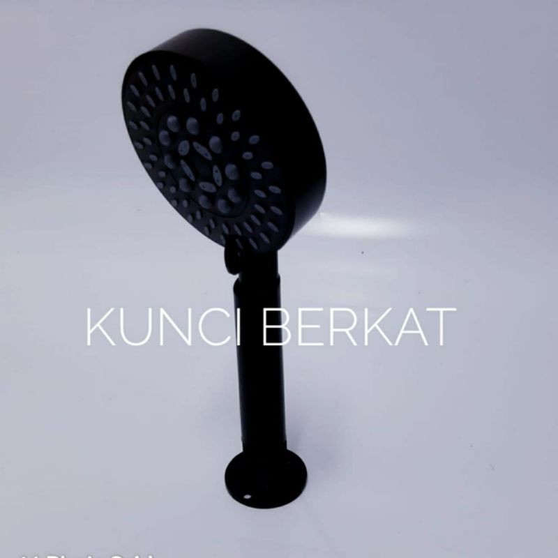 Hand Shower/Sower Mandi/Hitam/Black komplite