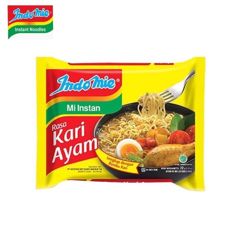 

Indomie kari ayam / Indomie / Indomie murah
