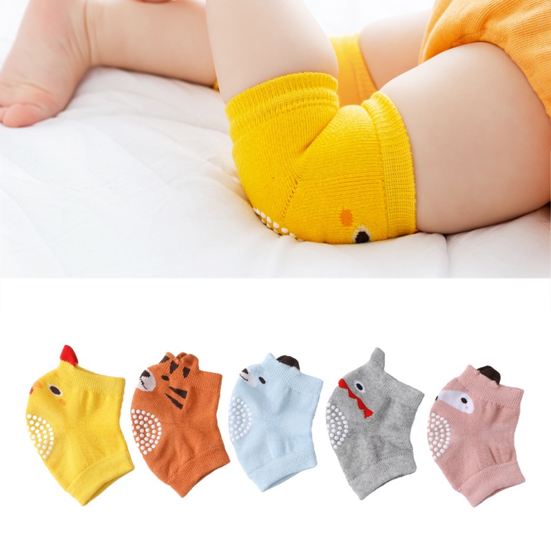 1234OS  Pelindung Lutut Bayi / Baby Knee Protector MBS [Motif Hewan]