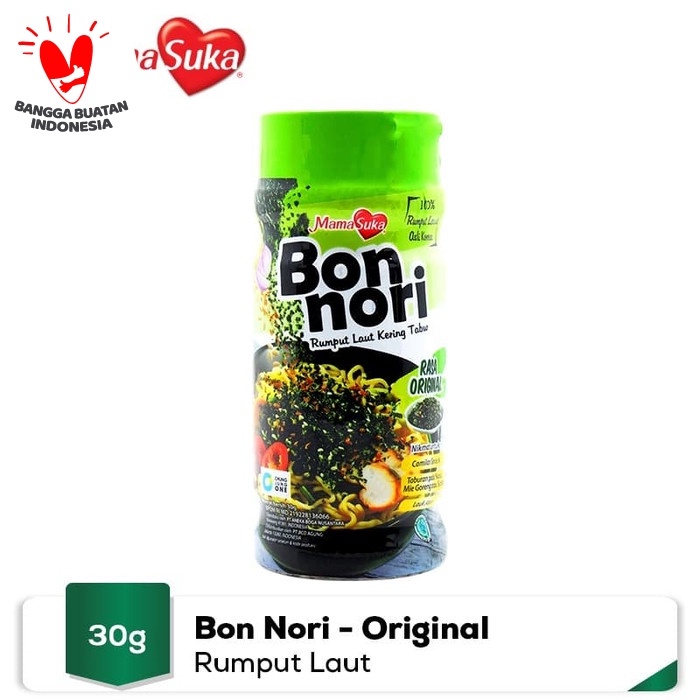 

Instant-Camilan- Mamasuka - Bon Nori - Botol 30 Gr -Camilan-Instant.
