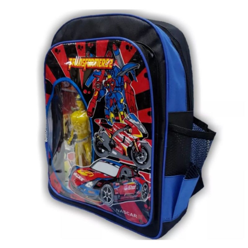 TAS RANSEL ANAK LAKI-LAKI, TAS RANSEL ANAK BERHADIAH ROBOT MAINAN