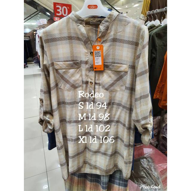 Rodeo Kemeja Wanita Yetta Shirt Cream Lazada Indonesia