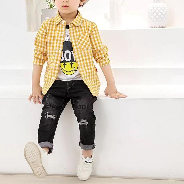 ➹ DVC/ kemeja kotak ORTIZ/ kemeja kotak anak/ kemeja anak laki laki/ kemeja anak pria/ baju anak ➫