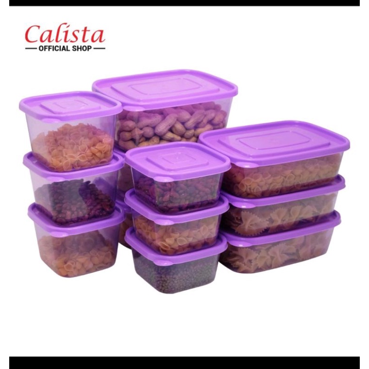 tempat makan/ompreng set calista rumoi isi 12 pcs