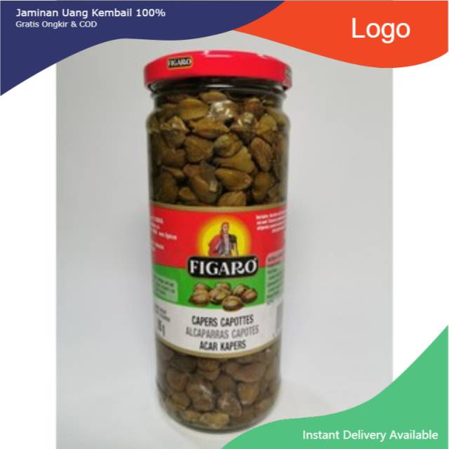 

FIGARO CAPERS IN VINEGAR 450GR