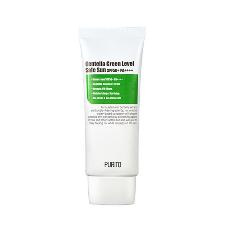 PURITO centella green level SAFE sun +PA++++ 60ml [ORIGINAL KOREA 100%]
