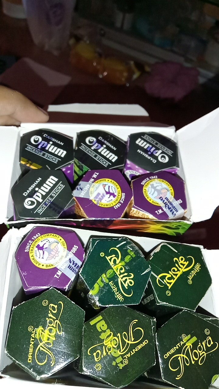 Dupa Hio Darshan India Hexa Handmade Isi 20 Batang