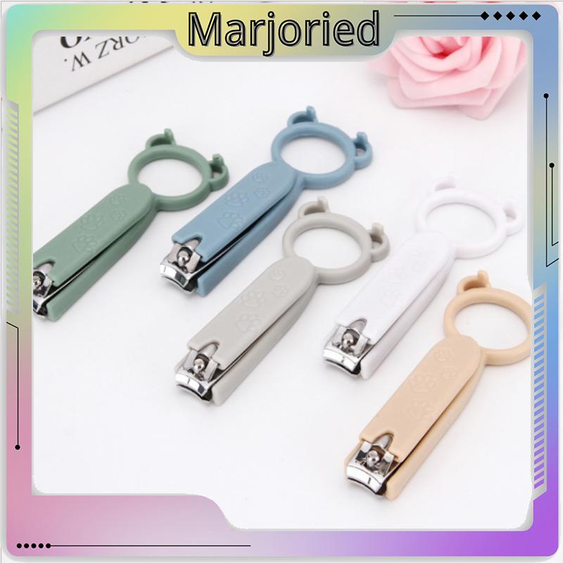 ✨Gunting Kuku Pemotong Kuku Beruang kecil Stainless Nail Clipper Kecil Tajam-MJD