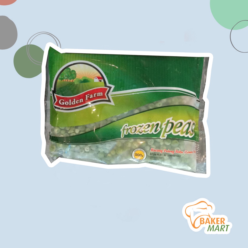 

Golden Farm Green Peas 500Gr