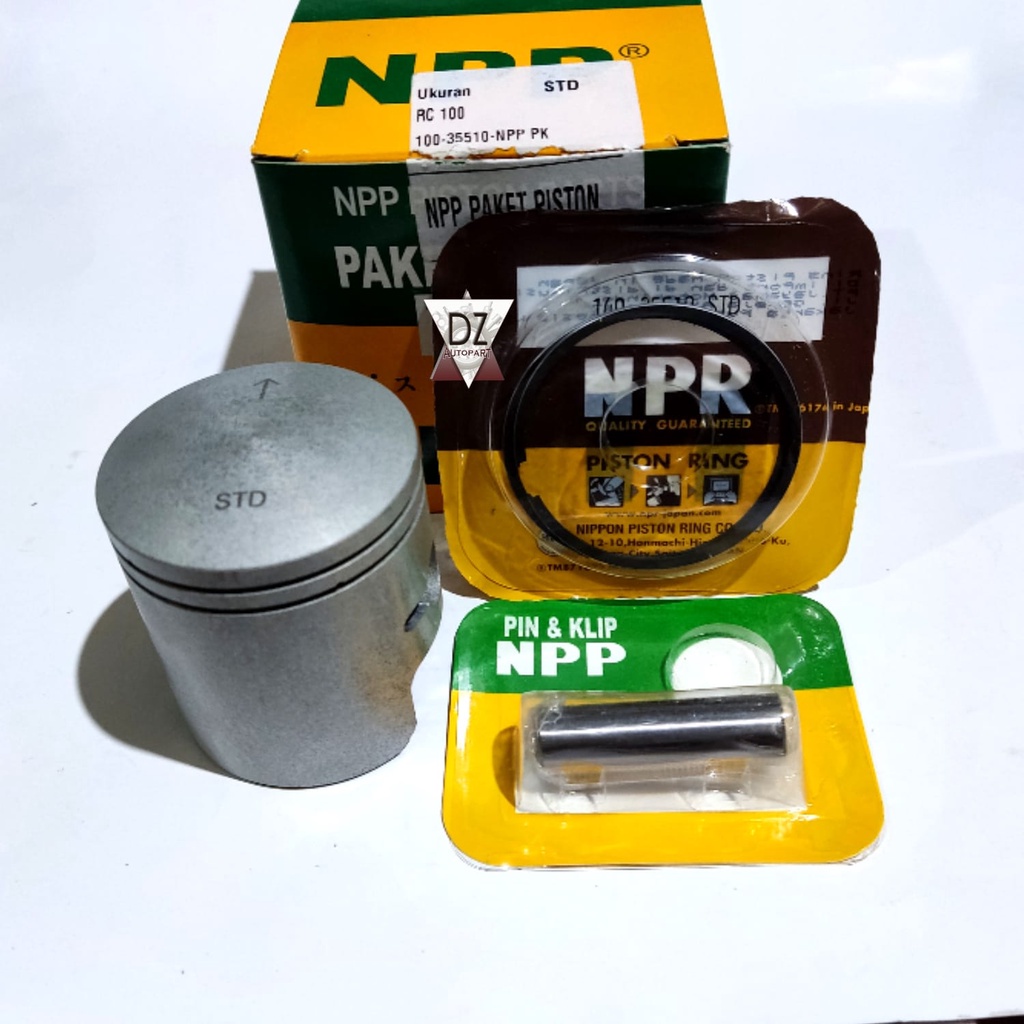 NPP PISTON SEHER KIT RC 100 TORNADO GX OS OVERSIZE STANDAR STD 25 50 75 100