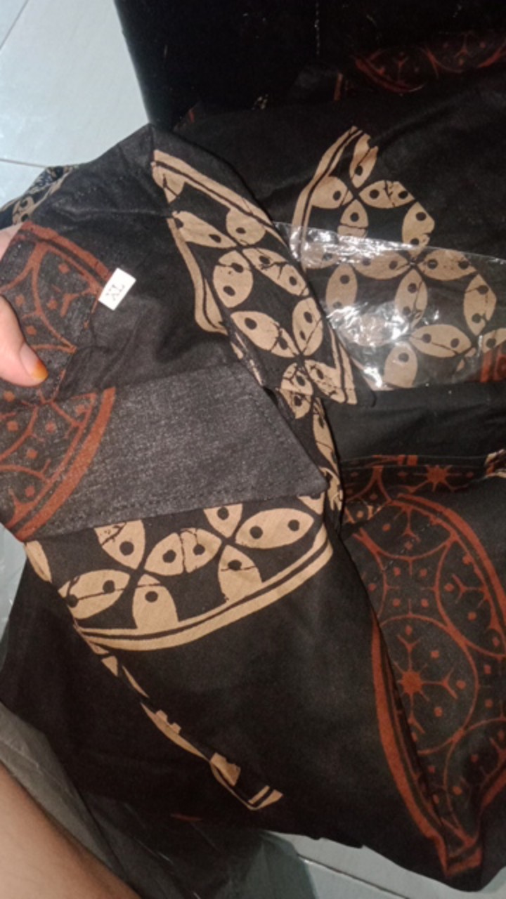 Maura Couple - Sania Ruffle Batik Couple Ori Ndoro Jowi Dnt Garansi Termurah