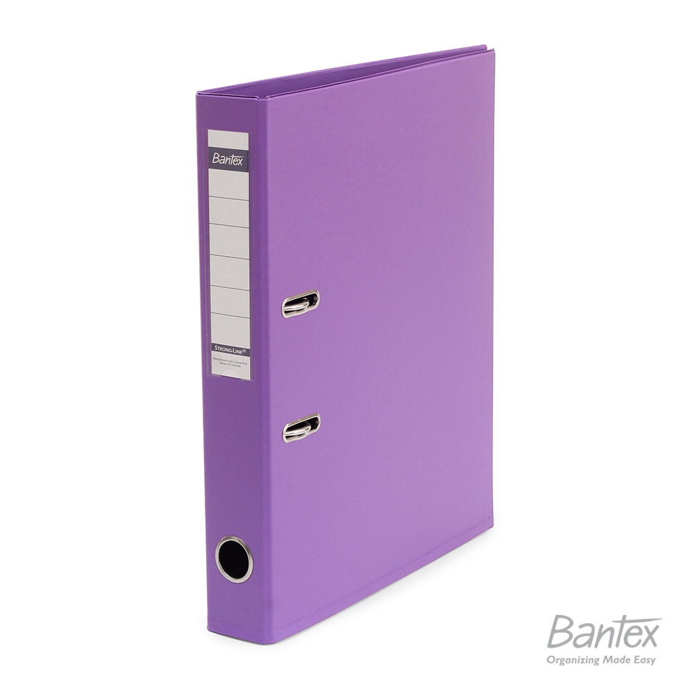 

Bantex Ordner Folio 5 cm PVC Lever Arch File Lilac #1466V21