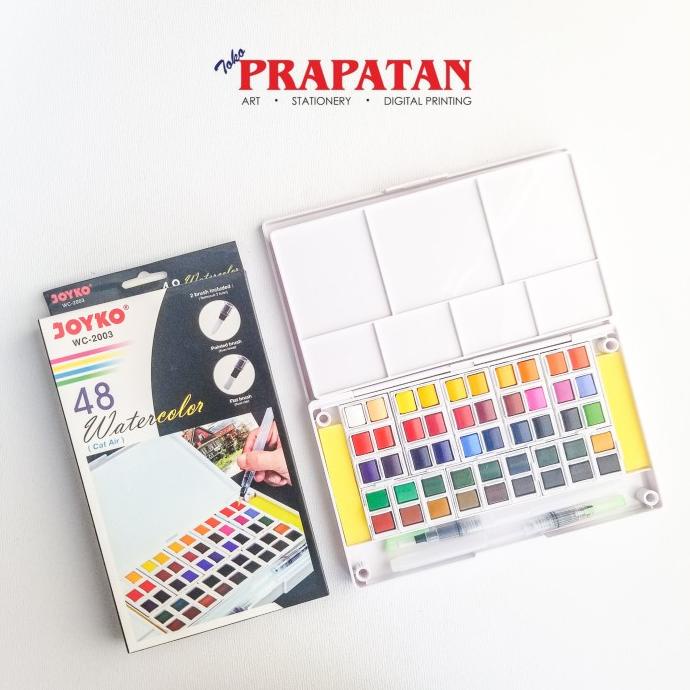 Joyko Watercolor 48 Warna WC-2003 / Cat Air Blok Joyko termurah