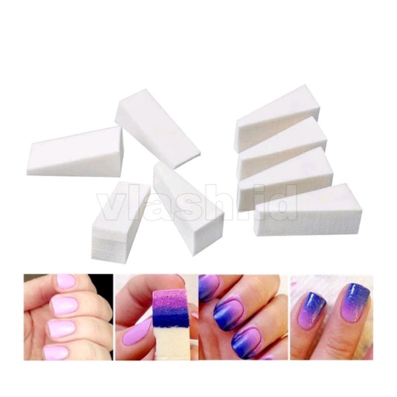 NAIL ART OMBRE SPONGE/WHITE SPONGE/BUSA OMBRE