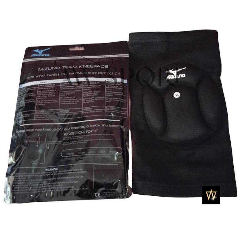 Kneepads Mizuno Busa / Deker Lutut dengan Busa / Deker Pelindung Lutut