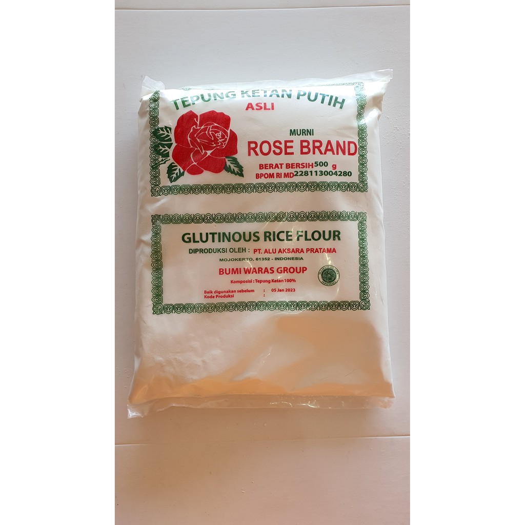 Tepung Ketan Rosebrand 1/2kg