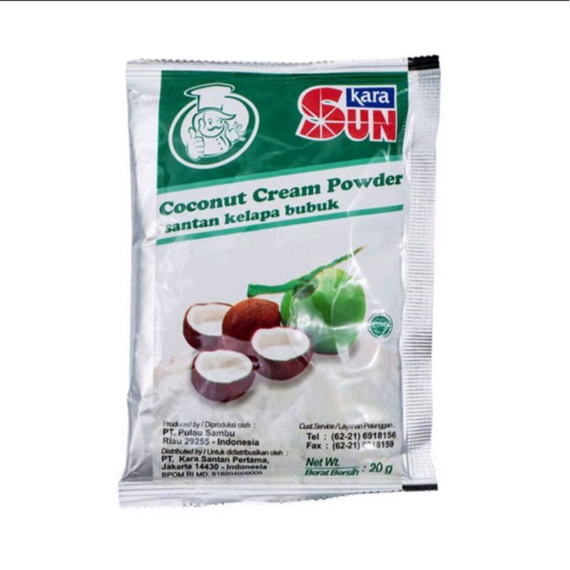 

Sunkara Coconut Cream Powder 20Gr