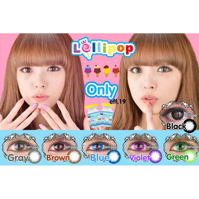 Promo Softlens Lollipop ONLY   Lolipop Lens Thailand KOREA New